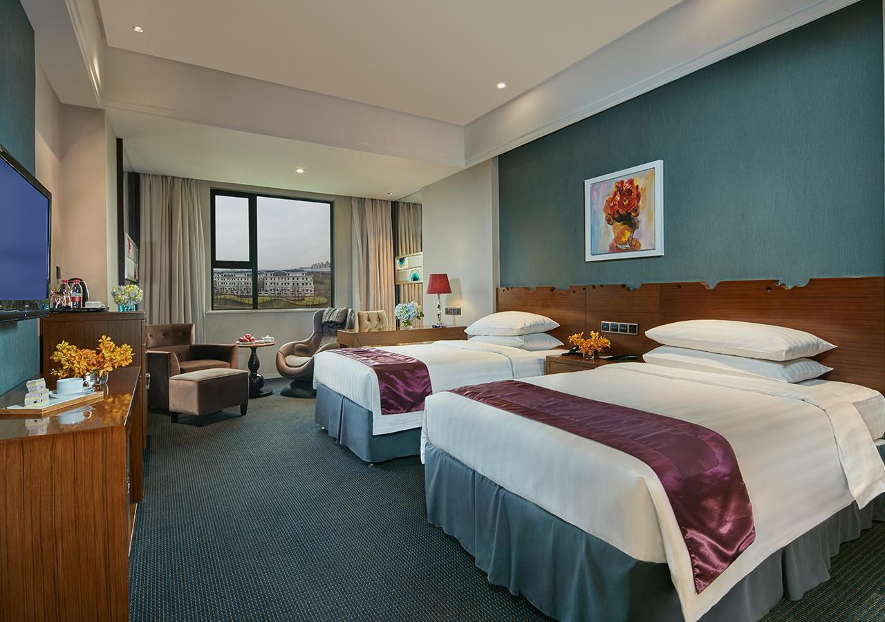 Shanghai New Century Manju Hotel Luoshan @Sniec Ngoại thất bức ảnh